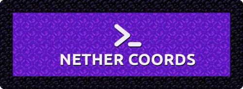 Nether Coords — Minecraft mod, rasm 1