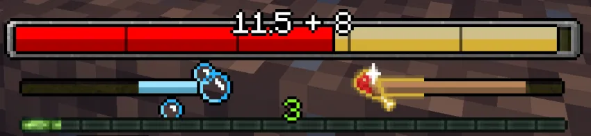 Njol's HUD — Minecraft mod, rasm 2