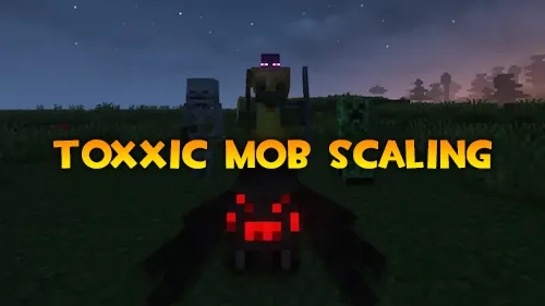 Toxxic Mob Scaling — Minecraft mod, rasm 1