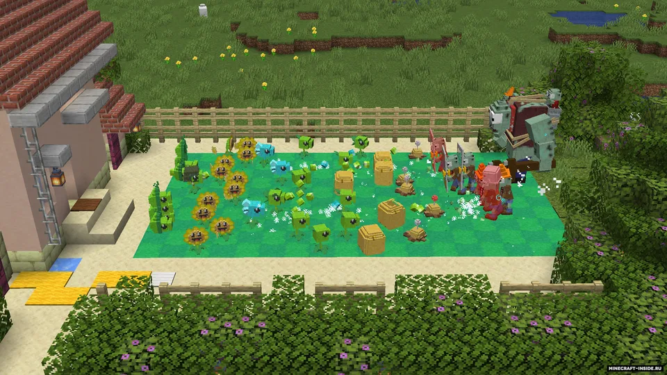 Plants vs. Zombies: Cubed — Minecraft mod, rasm 4