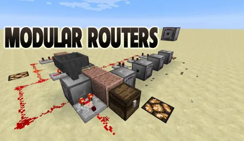 Modular Routers — Minecraft mod, rasm 1