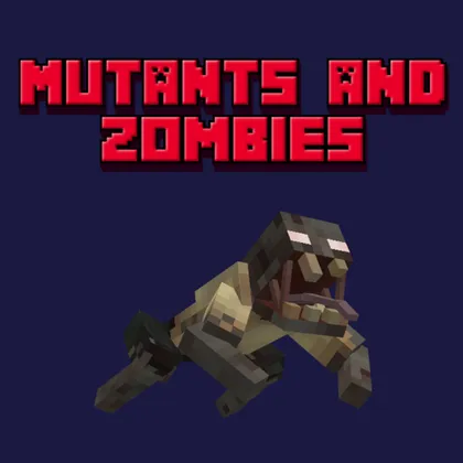 Mutants and Zombies — Minecraft mod, rasm 1