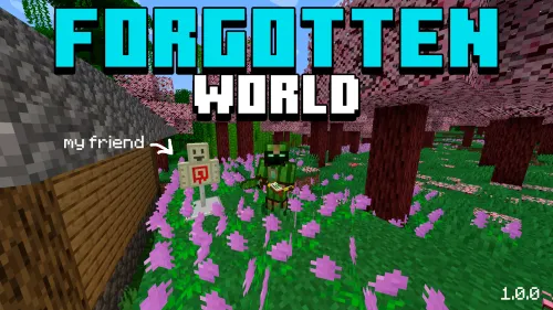 Forgotten world — Minecraft mod, rasm 1