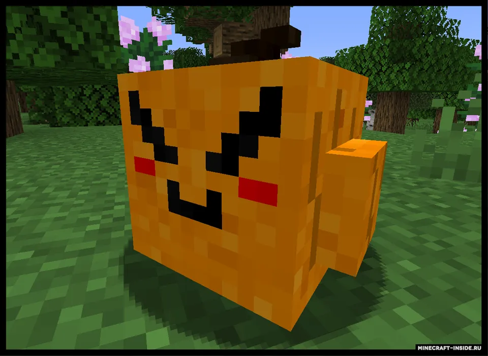Halloween Candy Bucket — Minecraft mod, rasm 5