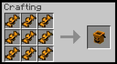 Halloween Candy Bucket — Minecraft mod, rasm 8