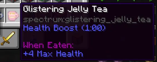 Food Effect Tooltips — Minecraft mod, rasm 2