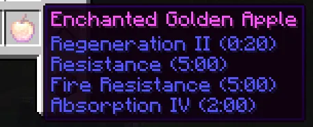 Food Effect Tooltips — Minecraft mod, rasm 3