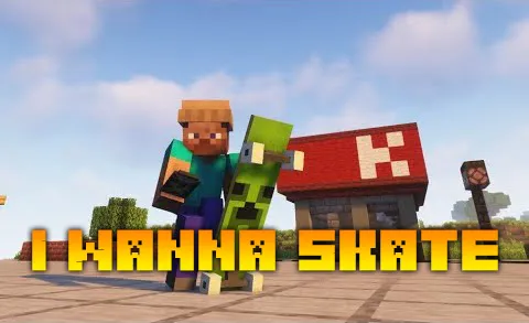 I Wanna Skate — Minecraft mod, rasm 1