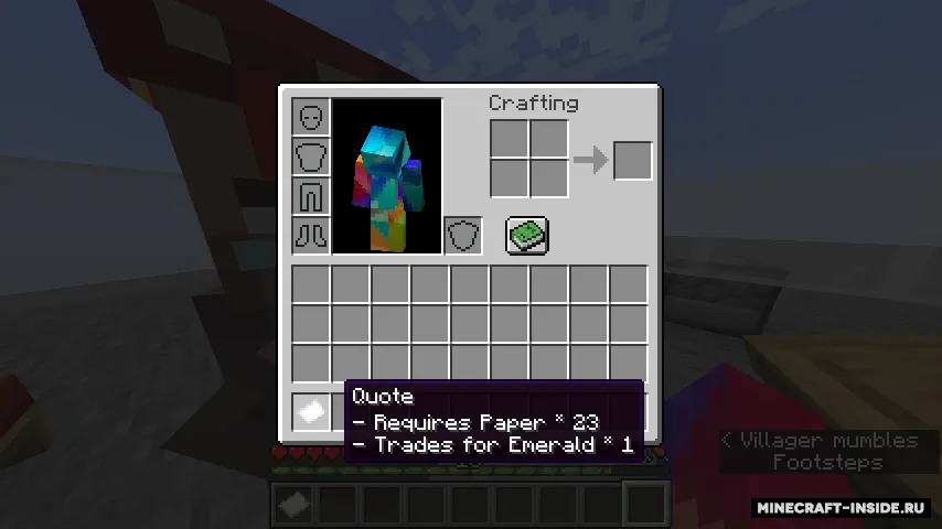 Villager Trading Station — Minecraft mod, rasm 3