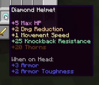 Spoorn Armor Attributes — Minecraft mod, rasm 3