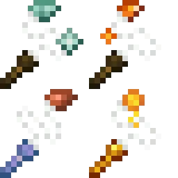 Campfiring Whips — Minecraft mod, rasm 2