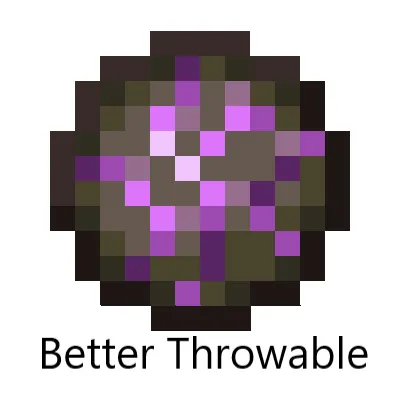 Better Throwable — Minecraft mod, rasm 1