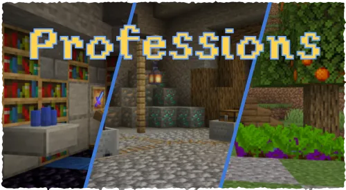 Professions — Minecraft mod, rasm 1