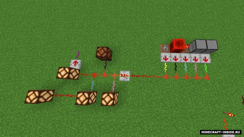 Dyeable Redstone Signal — Minecraft mod, rasm 2