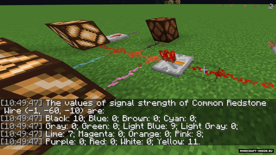 Dyeable Redstone Signal — Minecraft mod, rasm 3