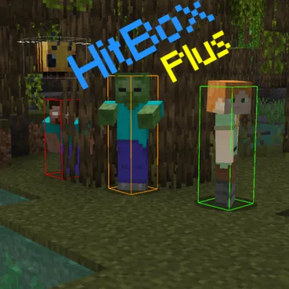 HitBoxPlus — Minecraft mod, rasm 1
