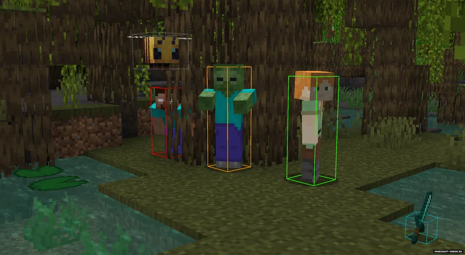 HitBoxPlus — Minecraft mod, rasm 2
