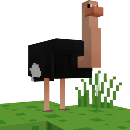 YDM's Ostrich — Minecraft mod, rasm 1