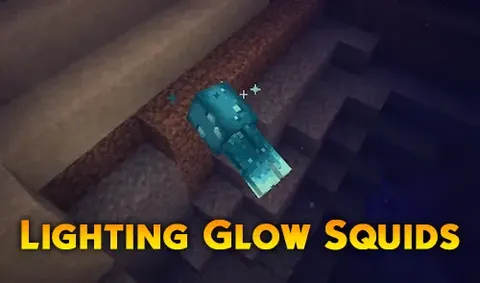 Lighting Glow Squids
