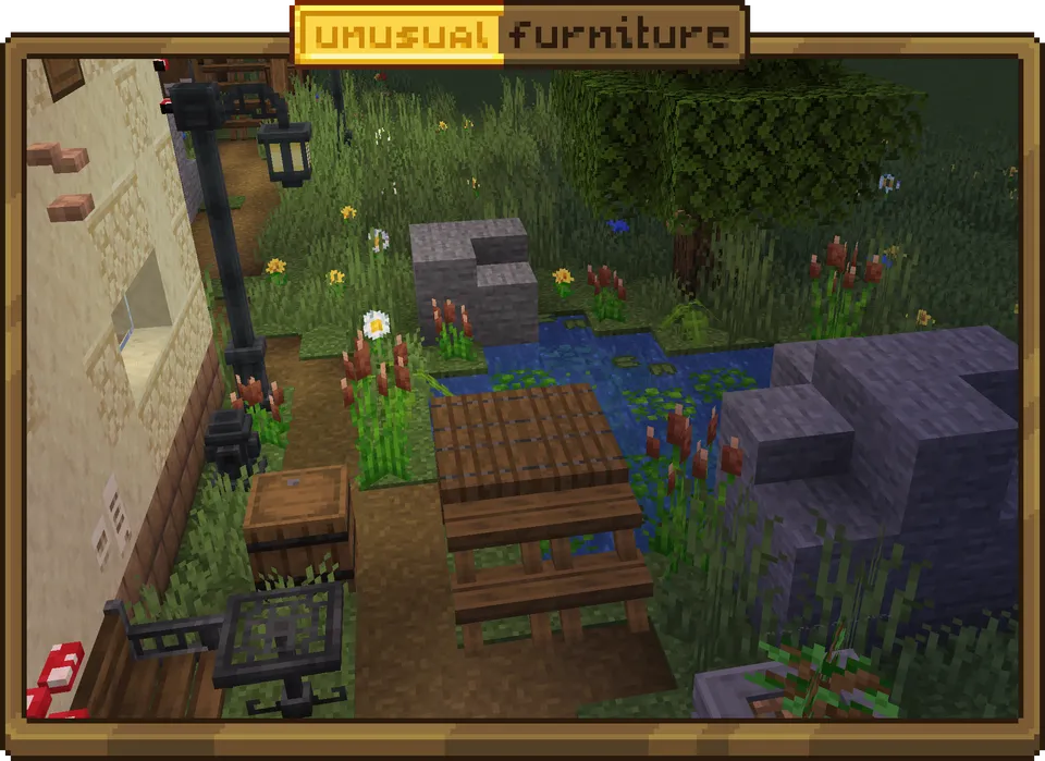 Unusual Furniture — Minecraft mod, rasm 5