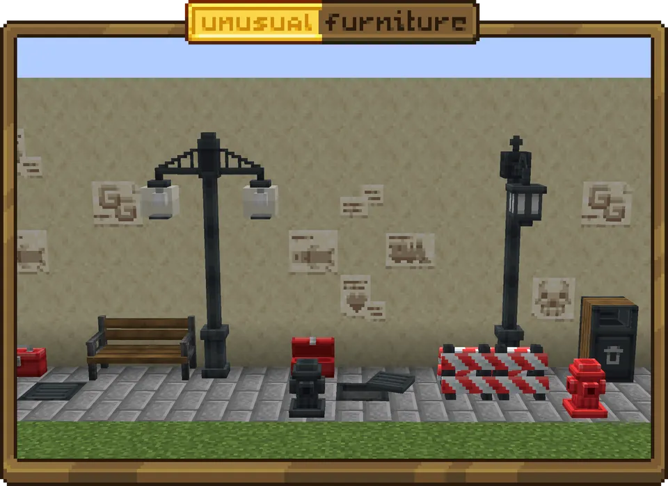 Unusual Furniture — Minecraft mod, rasm 6