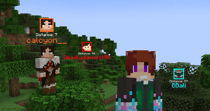 WAY: Where Are You? — Minecraft mod, rasm 2