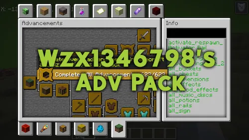 Wzx1346798's Adv Pack — Minecraft mod, rasm 1