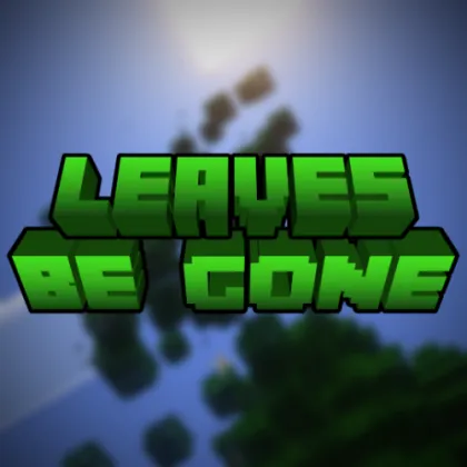 Leaves Be Gone — Minecraft mod, rasm 1