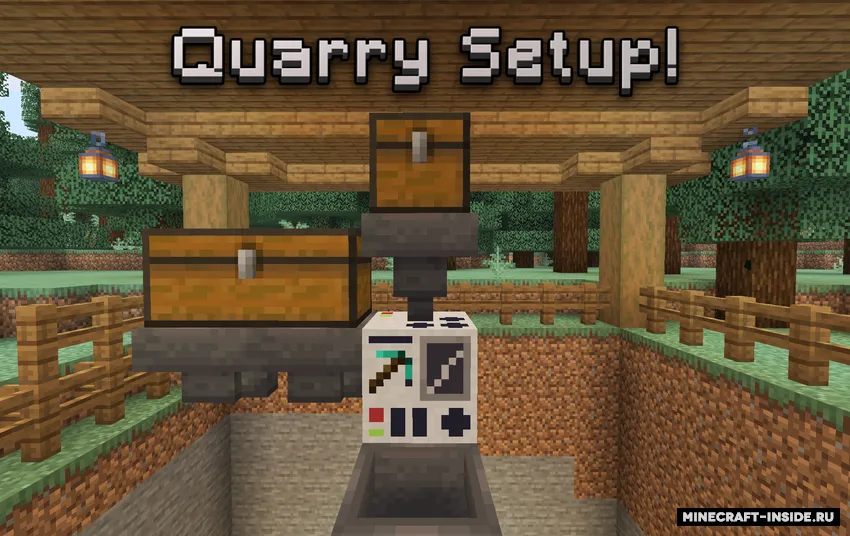 Simple Quarries Plus — Minecraft mod, rasm 2