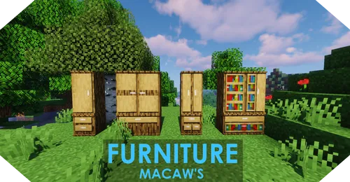 Macaw's Furniture — Minecraft mod, rasm 1