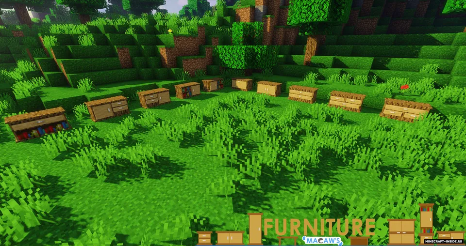 Macaw's Furniture — Minecraft mod, rasm 6