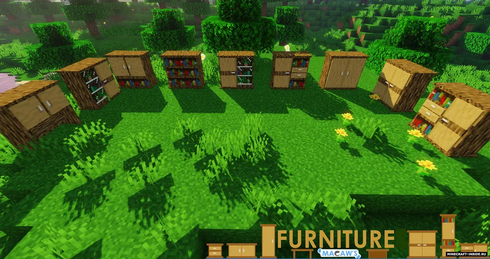 Macaw's Furniture — Minecraft mod, rasm 7