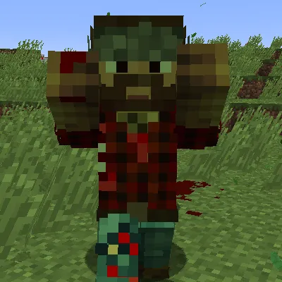 Zombie Players — Minecraft mod, rasm 1