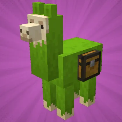 Colourful Llamas — Minecraft mod, rasm 1