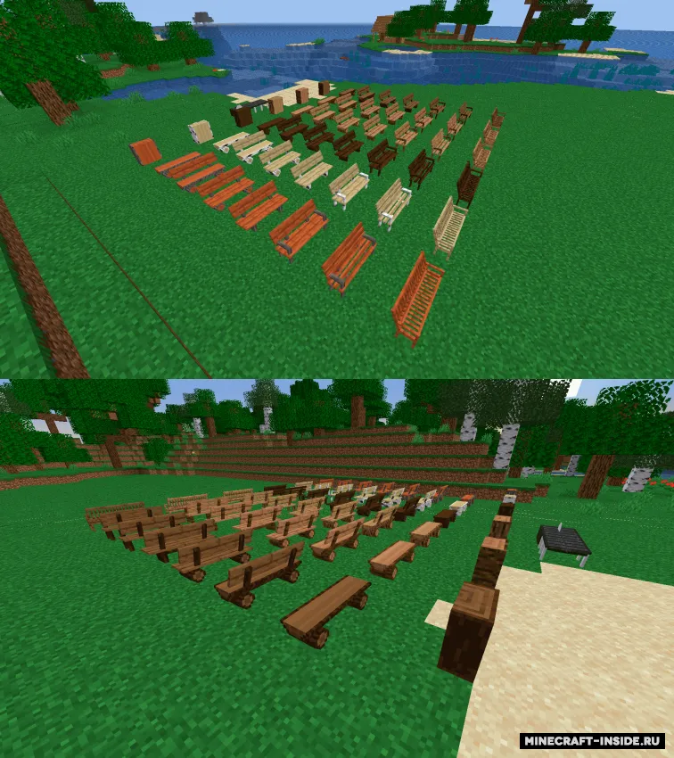 Benches — Minecraft mod, rasm 2