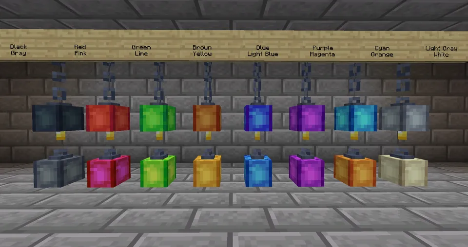 Skinned Lanterns — Minecraft mod, rasm 2