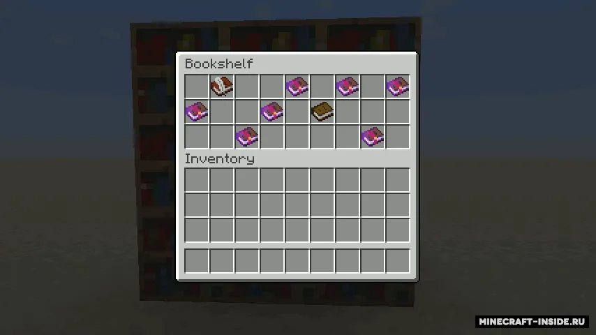 Storage Bookshelves — Minecraft mod, rasm 3