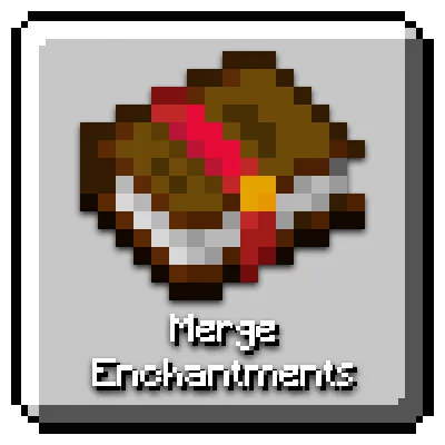 Merge Enchantments — Minecraft mod, rasm 1