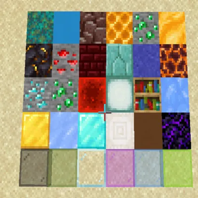 More Beautiful Slabs — Minecraft mod, rasm 1