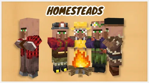 Homesteads — Minecraft mod, rasm 1