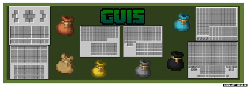 More like Backpacks — Minecraft mod, rasm 2