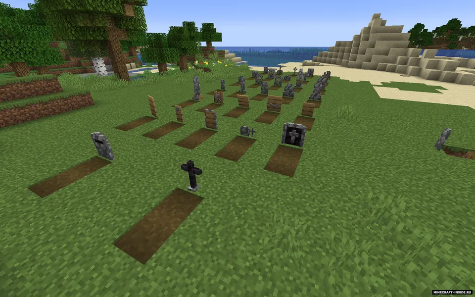 Arky's Death Graves — Minecraft mod, rasm 2