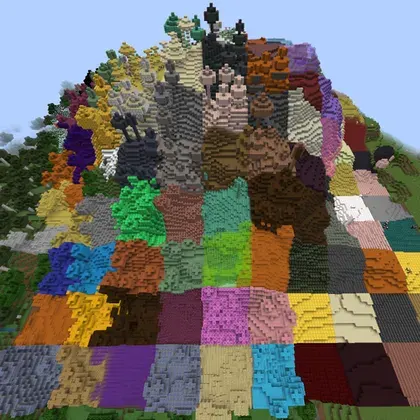Minecraft but Chunks are Random