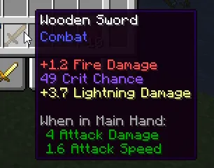 Spoorn Weapon Attributes — Minecraft mod, rasm 5