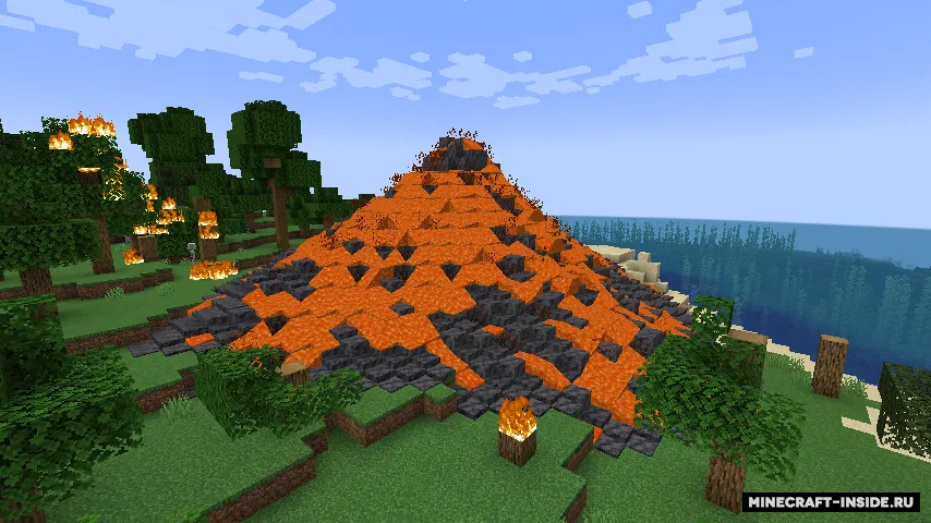 Concrete and Volcanoes — Minecraft mod, rasm 2