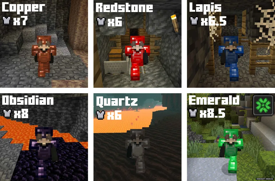 Plenty Of Armors — Minecraft mod, rasm 2