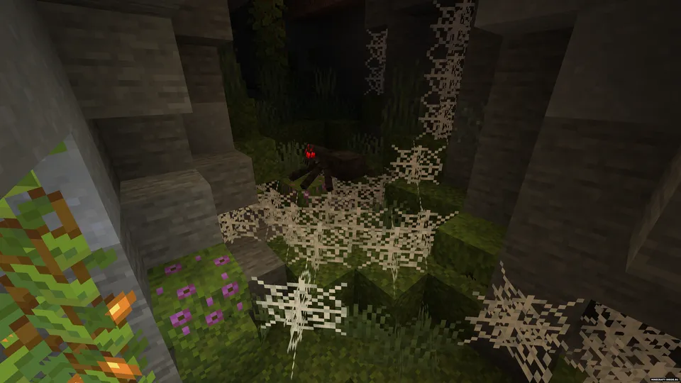 Spiders Make Webs — Minecraft mod, rasm 2