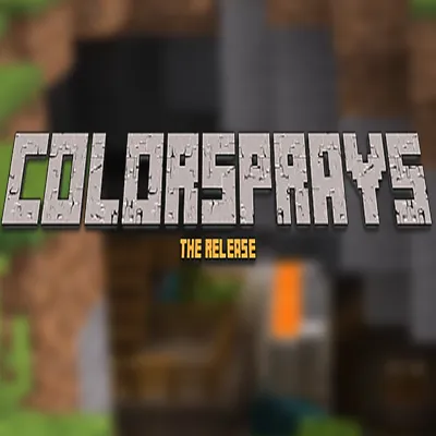 Color & Paint Sprays — Minecraft mod, rasm 1