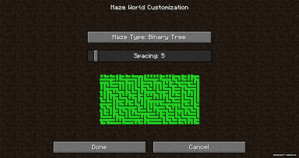 Maze World — Minecraft mod, rasm 6