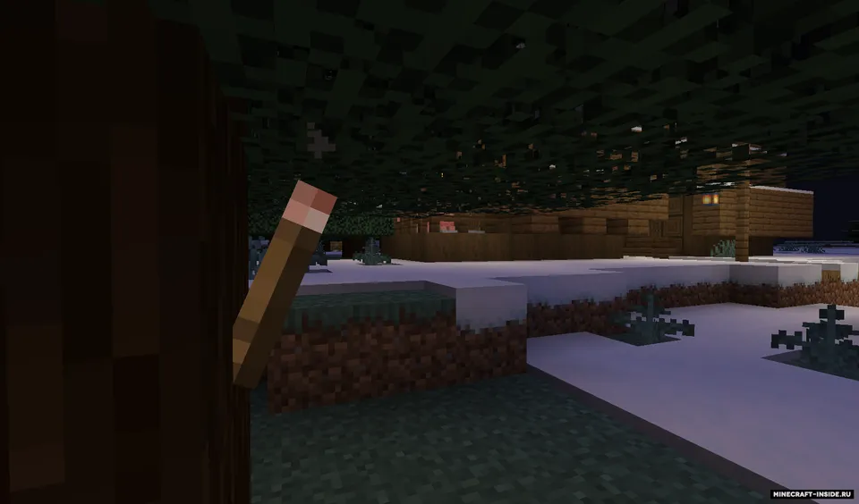Unlit/Realistic Torch Remake — Minecraft mod, rasm 2